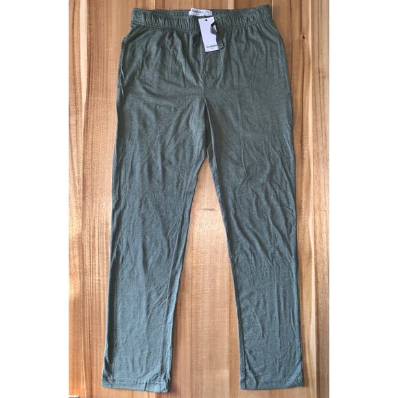 Goodfellow & Co Mens Green Jogger Pants With Two Side Pockets Stretch Medium - Picture 1 of 14